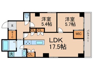 プレシャス御池の物件間取画像